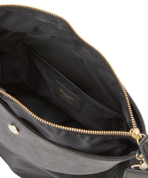 美品　BREATH TOPKAP リプル ワンショルダーバッグ L 黒 TOPKAPI BREATH ショルダーバッグ バッグ 「Breath TOPKAPI
