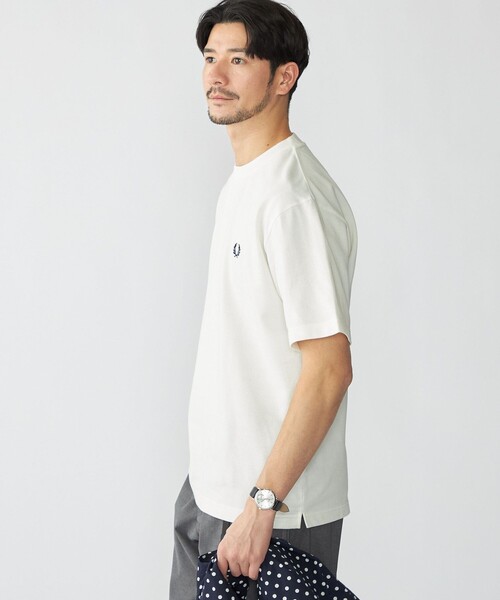 FRED PERRY tシャツ 「SHIPS別注」FRED PERRY:COOLMAX(R) 鹿の子