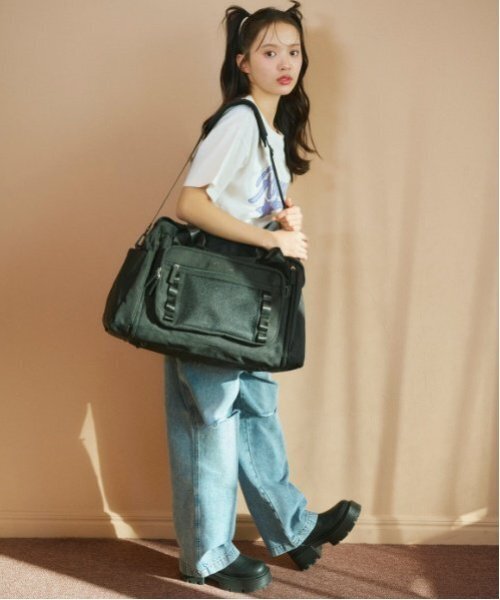 LOVETOXIC ボストンバッグ 「容量40-45L」「LTXC」拡張3wayボストン