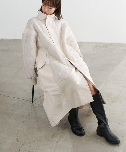 etsinta（エシンタ） コート ONE SIZE ブラック レディース : ZOZOTOWN