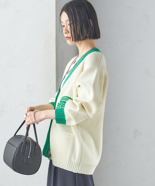 LOGAN knitting mills カーディガン 「SHIPS別注」LOGAN