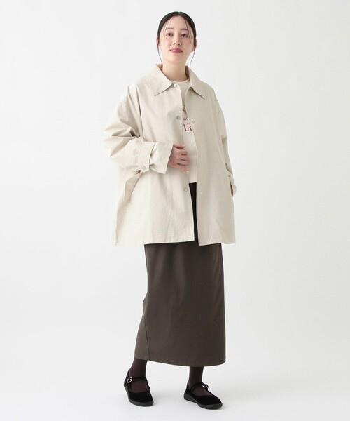 【美品】 アフタヌーンティー 防花粉ミドル丈コート ステンカラーコート 楽天市場】【SALE／37%OFF】防花粉ミドルコート Afternoon Tea LIVING