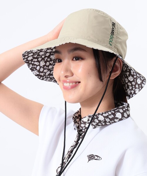 BEAMS GOLF 帽子 ハット 「UNISEX」BEAMS / リバーシブル メンズ