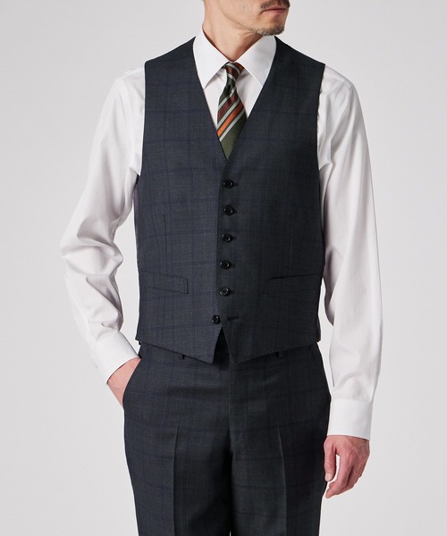 Paul Smith（ポール・スミス） スーツ ベスト ダブルウィンドウペーン
