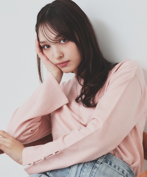 [しぉページ] XWFBR17J3 コンフォートファイン クロスネック ブラトップ