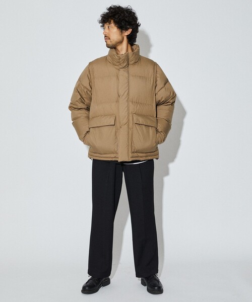 LYFT ダークブラウン ダウンジャケット Lサイズ LYFT ダークブラウン ダウンジャケット Lサイズ