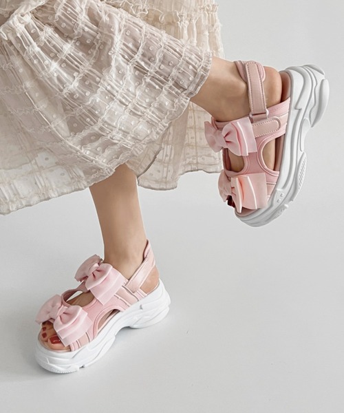 Shoes in Closet（シュークロ） サンダル 軽量厚底 ボリュームソール