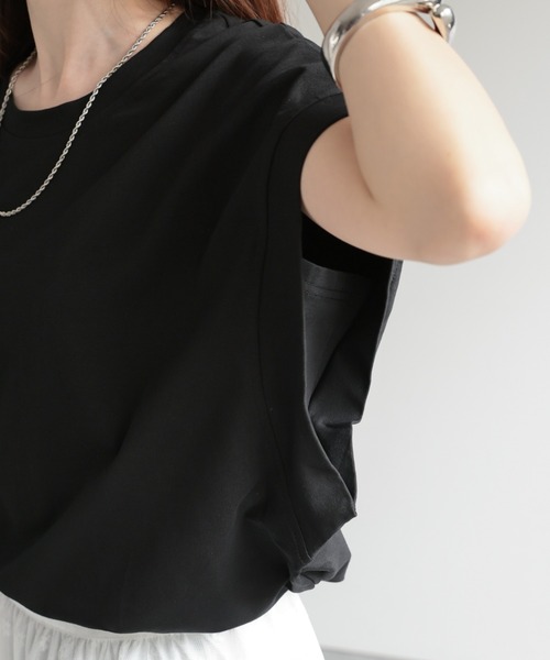 tシャツ 「レディース商品」ゆるシルエットフレンチスリーブTシャツ/トップス レディース | CREARE -LINO- | 19