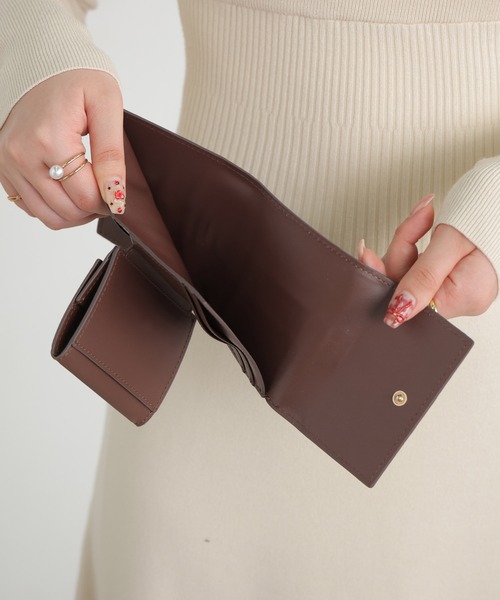 ALTROSE（アルトローズ） 財布 モノグラム バイカラー ボックスコイン