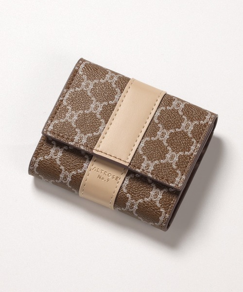 ALTROSE（アルトローズ） 財布 モノグラム バイカラー ボックスコイン