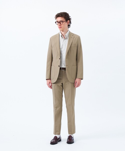 美品✨Mackintosh テーラード ネイビー Trotter シアサッカー 美品✨マッキントッシュ トロッター シアサッカー テーラード