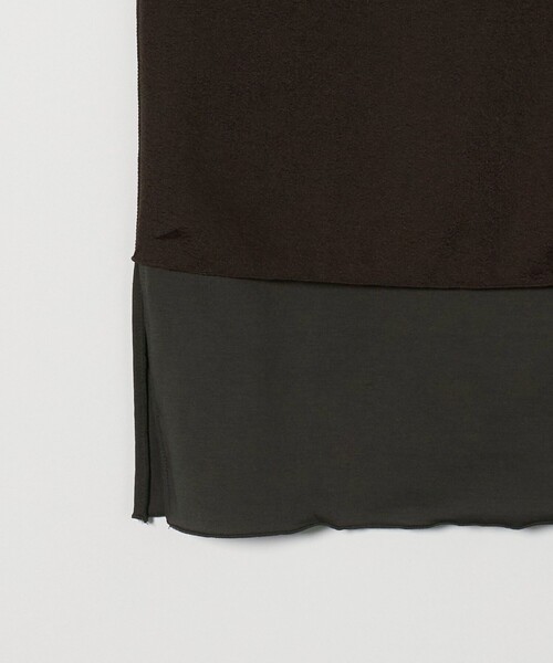 ASTRAET tシャツ 「ASTRAET」テンジクxシフォン レイヤード