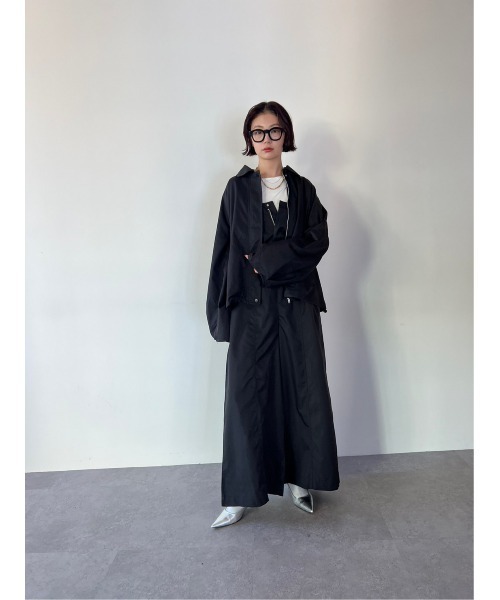 お値引き: Heno 切り替え コート 黒　38 お値引き: Heno 切り替え コート 黒 38 Heno 切り替え コート 黒 38