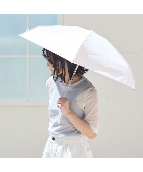 未使用】グレイシー ショート傘 日傘 晴雨兼用 無地 バイカラー ① 未