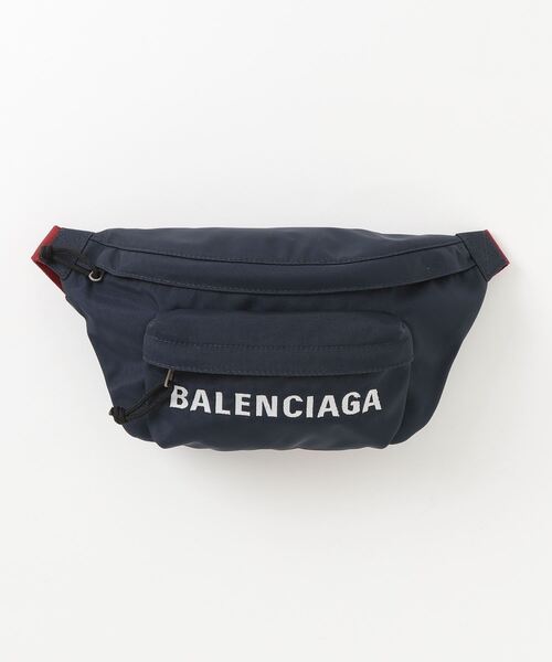 BALENCIAGA 「BALENCIAGA」 ウエストバッグ - ネイビー メンズ