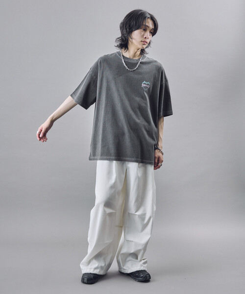 THRASHER（スラッシャー） tシャツ バックロゴフレイムハート Tシャツ