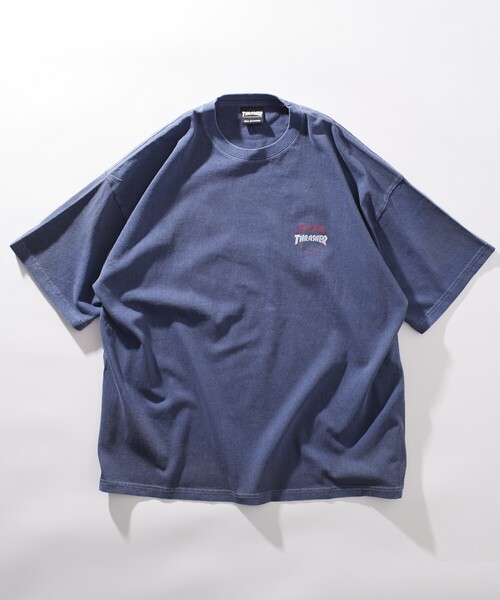 激レア THRASHER ファイヤーハートロゴ Tシャツ Mアッシュグレー 激レア THRASHER ファイヤーハートロゴ Tシャツ Mアッシュグレー
