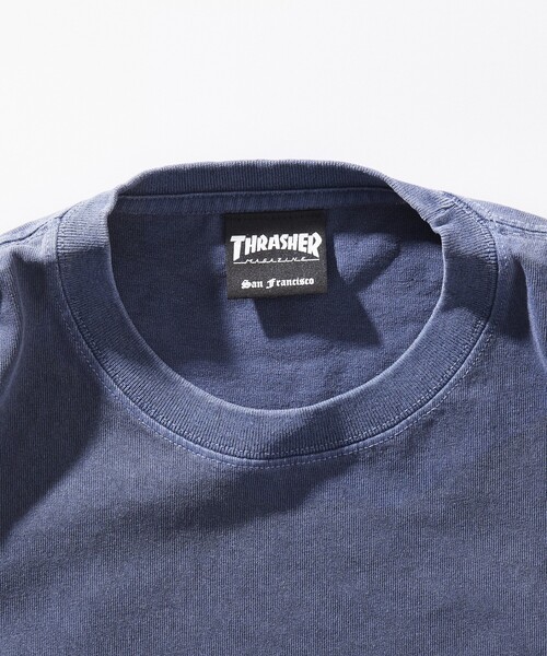 THRASHER tシャツ THRASHER/スラッシャー バックロゴフレイム
