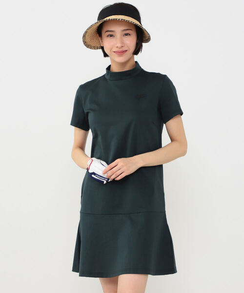 BEAMS GOLF 「BEAMS GOLF」 半袖ワンピース MEDIUM グレー