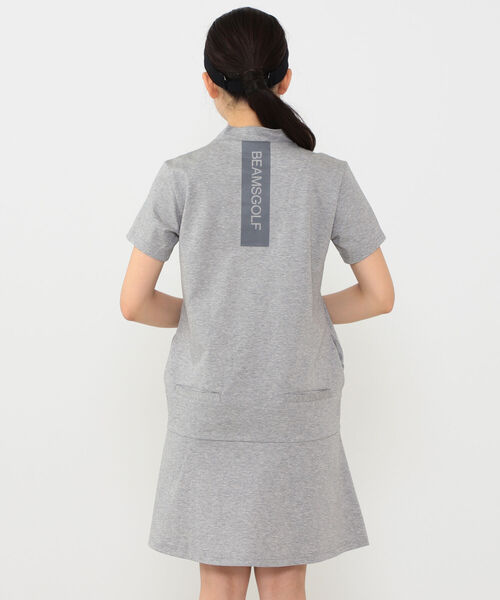 BEAMS GOLF 「BEAMS GOLF」 半袖ワンピース MEDIUM グレー