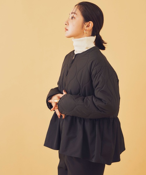 「Shelly island」 ブルゾン M ブラック レディース_画像6