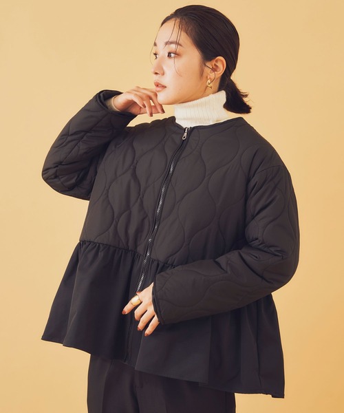 「Shelly island」 ブルゾン M ブラック レディース_画像7