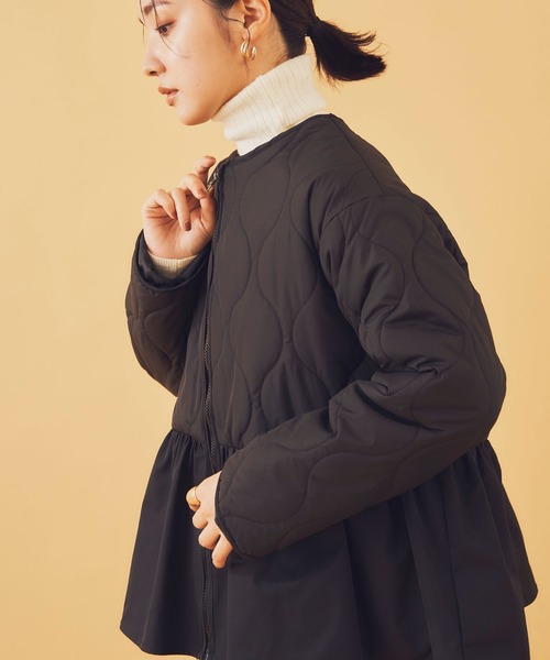 「Shelly island」 ブルゾン M ブラック レディース_画像8