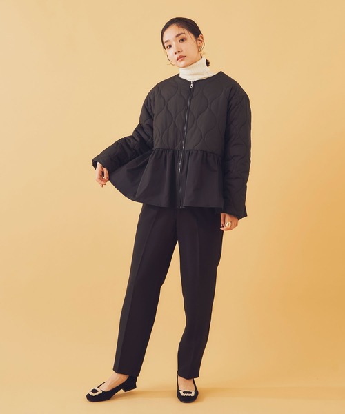 「Shelly island」 ブルゾン M ブラック レディース_画像9