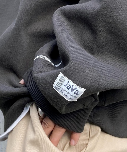 「Java」 スウェットカットソー SMALL ブルー メンズ