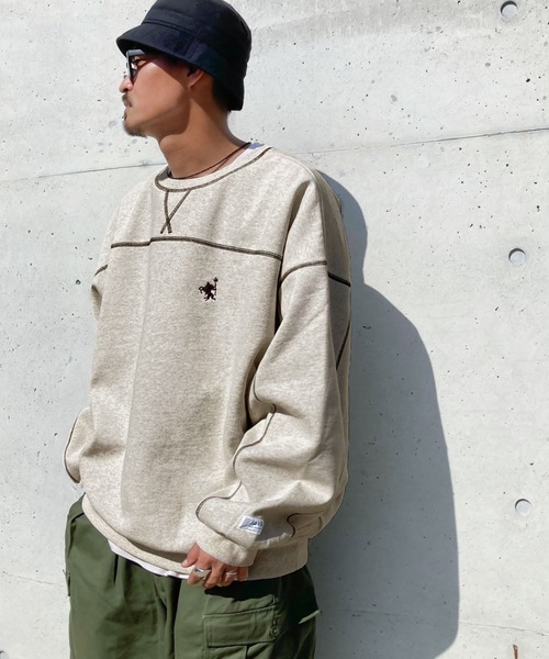 「Java」 スウェットカットソー SMALL ブルー メンズ