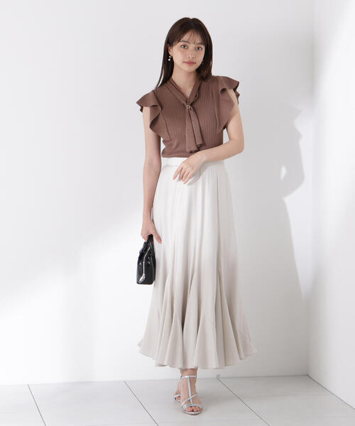 ニット セーター ２ＷＡＹタイ付きニット / 1215270700 レディース 2wayタイ付きニット | PROPORTION BODY DRESSING
