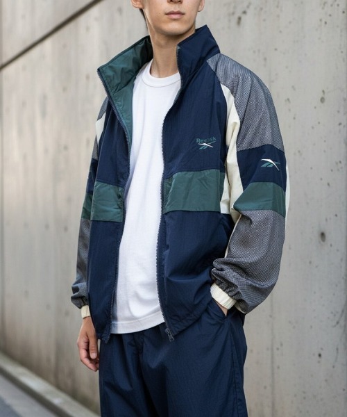 Reebok（リーボック） ナイロンジャケット トラックジャケット