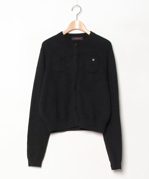 CABaN カーディガン　お早めに！ CABaN カーディガン コットンカシミヤ バイカラーVネック