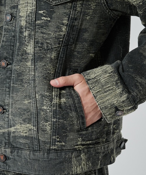 デニムジャケット gジャン 「TAAKK」3rd TYPE DENIM JACKET メンズの画像