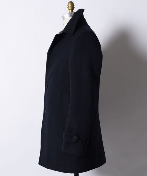 SHIPS（シップス） ステンカラーコート LARGE ネイビー メンズ