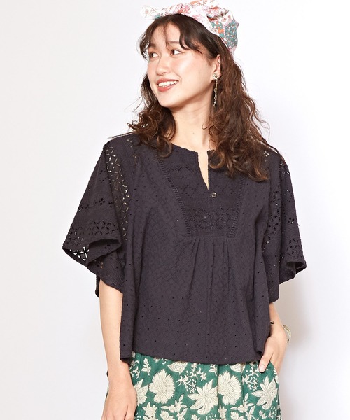 チャイハネ（CAYHANE） 「チャイハネ」サーランシフリー刺繍トップス