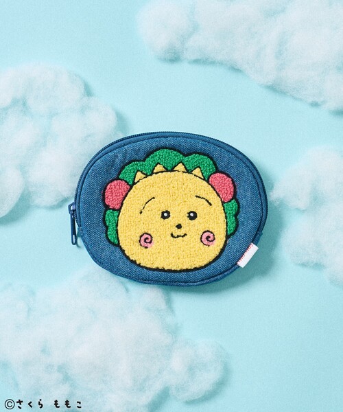 FREAK'S STORE ポーチ COJI-COJI 刺繍デニムポーチ/コジコジ