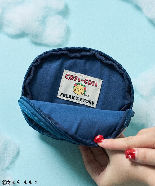 FREAK'S STORE ポーチ COJI-COJI 刺繍デニムポーチ/コジコジ