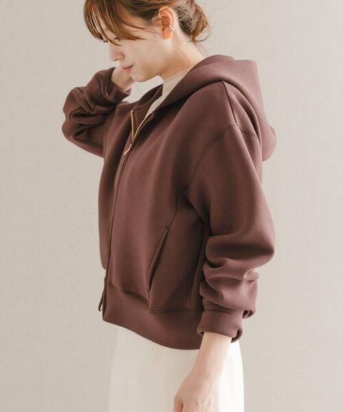 Bathing Ape ブラウン Mサイズ ダブルジップパーカー レディース パーカー ダブルジップダンボールパーカー レディース : ZOZOTOWN