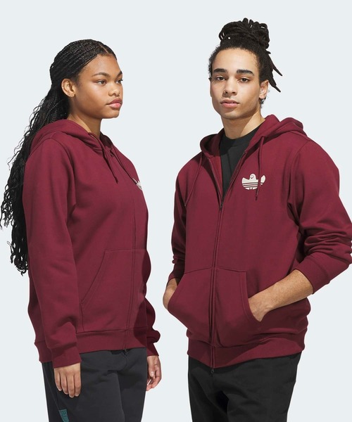 adidas パーカー Shmangry ジップアップ グラフィックパーカー