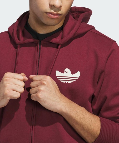 adidas パーカー Shmangry ジップアップ グラフィックパーカー