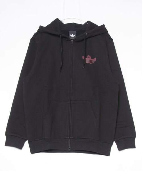 adidas Originals(アディダス)ウール肉厚ジップパーカー　未使用品 adidas パーカー アディダス バスケットボール スペーサー