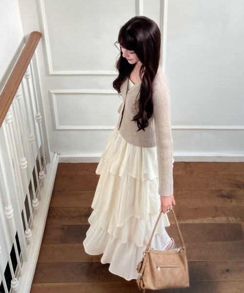 Cherir Mignon ワンピース 「くるみ×Cherir Mignonコラボ」Bloomy