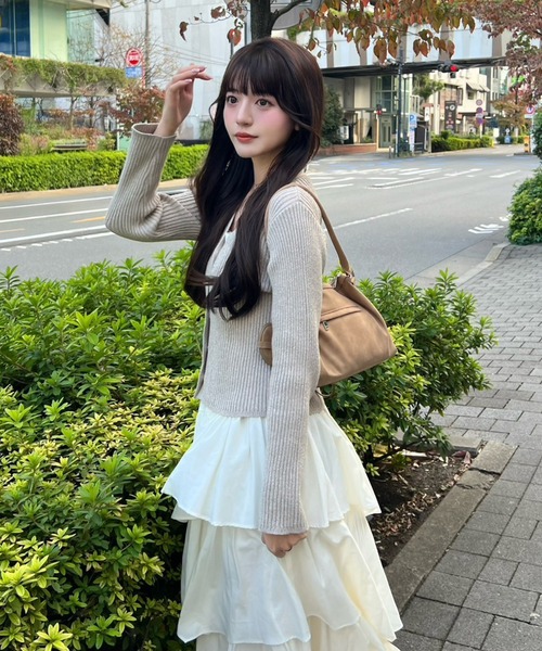 Cherir Mignon ワンピース 「くるみ×Cherir Mignonコラボ」Bloomy