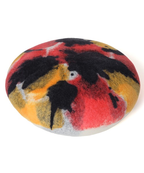 【RADIO EVA】Paint Beret by CA4LA(ベレー帽) RADIO EVA 帽子 ベレー帽 RADIO EVA C019 EVANGELION Paint Beret by