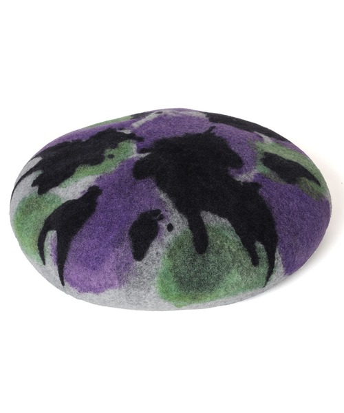RADIO EVA 帽子 ベレー帽 RADIO EVA C019 EVANGELION Paint Beret by