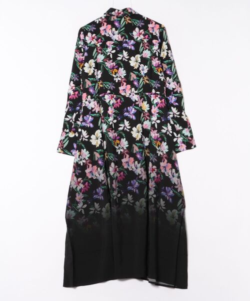 Desigual(デシグアル) シャツワンピース グラデーション花柄シャツ Desigual(デシグアル) シャツワンピース グラデーション花柄シャツ