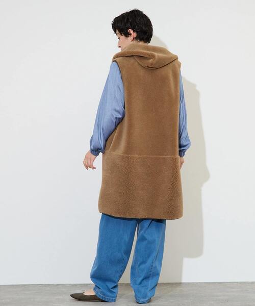 Liesse ベスト ジレ 「別注」「RISLEY /リズレイ」ボアベスト