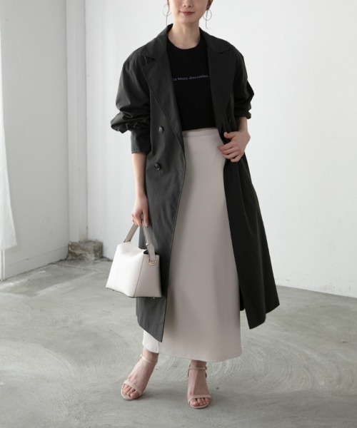 「M.deux」 タイトスカート MEDIUM オフホワイト レディース_画像4