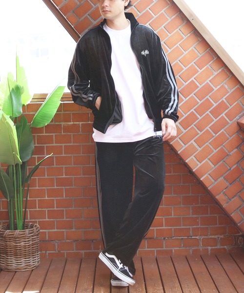 8 ジャージ ベロアトラックジャケット メンズ レディース : ZOZOTOWN